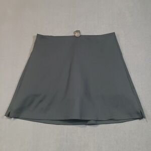 Zobha Active Skort Womens Medium Black Athletic Tennis Skirt Built-in Shorts